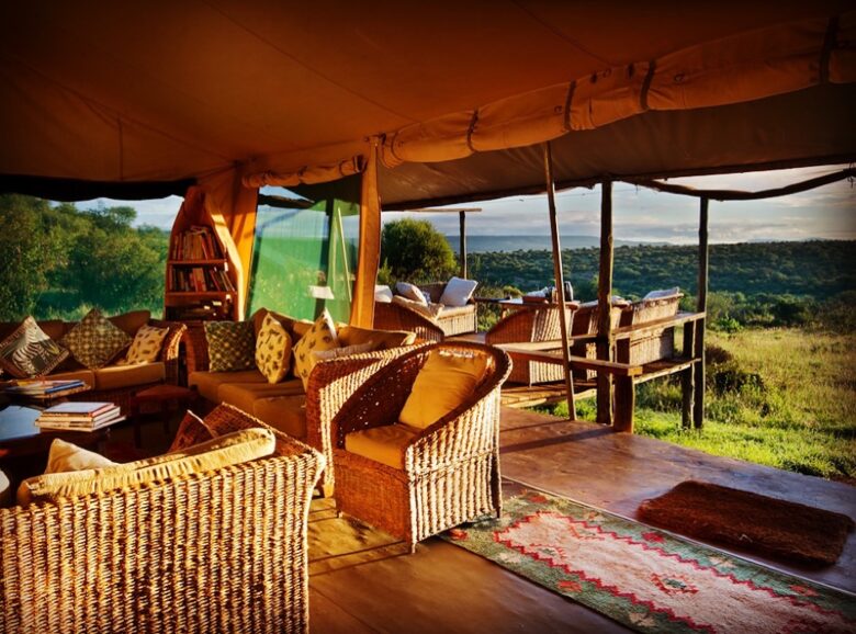 A Private Tent at Laikipia Wilderness Camp - Nanyuki, Kenya