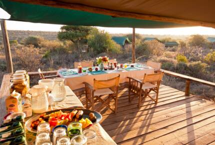 A Private Tent at Laikipia Wilderness Camp - Nanyuki, Kenya