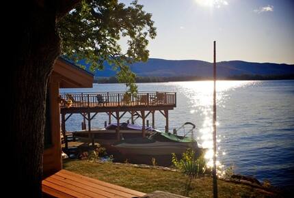 Serene Lakefront Home - Lake George, New York