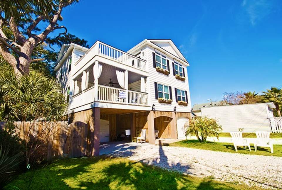 Home Exchange in Tybee Island, GA three story beach home