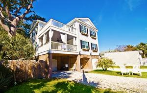 Home Exchange in Tybee Island, GA three story beach home