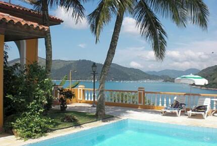 Oceanfront Mansion in Famous Resort Santa Rita - Ubatuba, Brazil