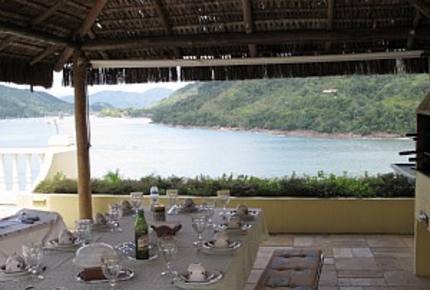 Oceanfront Mansion in Famous Resort Santa Rita - Ubatuba, Brazil