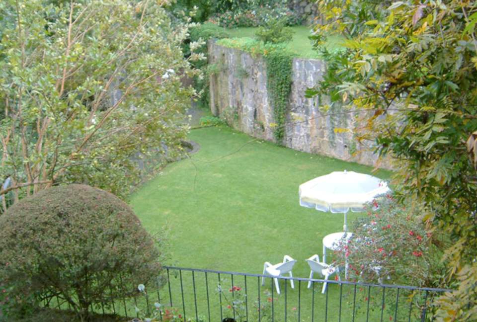 Lower garden - great for badminton, croquet, & waterfall