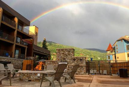 Snow Flower of Steamboat at the Base - Steamboat Springs, Colorado