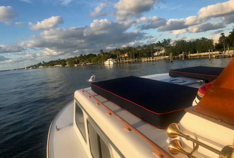 Kingfisher Luxury Yacht 50' Huckins Corinthian - 3 Day - 2 Night Weekend East Coast Cruise - Sag Harbor, New York