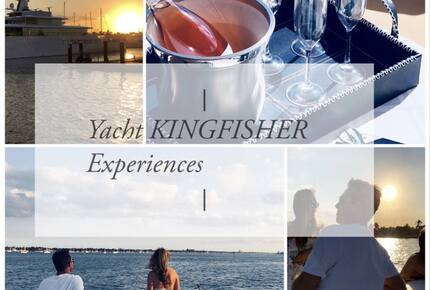 Kingfisher Luxury Yacht 50' Huckins Corinthian - 3 Day - 2 Night Weekend East Coast Cruise - Sag Harbor, New York