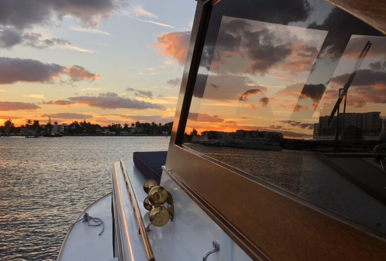 Kingfisher Luxury Yacht 50' Huckins Corinthian - 3 Day - 2 Night Weekend East Coast Cruise - Sag Harbor, New York