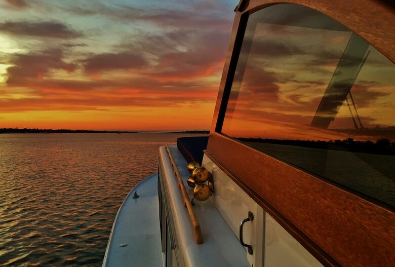 Kingfisher Luxury Yacht 50' Huckins Corinthian - 3 Day - 2 Night Weekend East Coast Cruise - Sag Harbor, New York