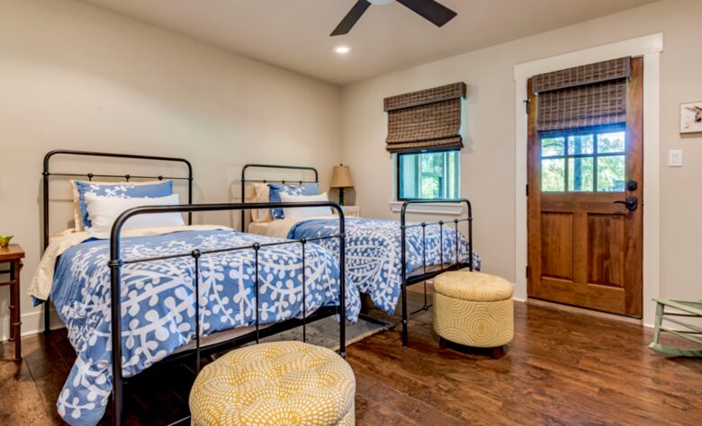 All bedrooms have a door that leads to the covered porch