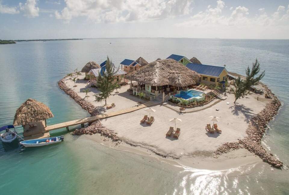 Private Island of Little Harvest Caye - Placencia Belize, Belize