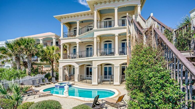 Gulf Front Home at Rosemary Beach - Seacrest Beach, Florida