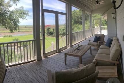 Beach Marsh View Creek Retreat - Georgetown, South Carolina