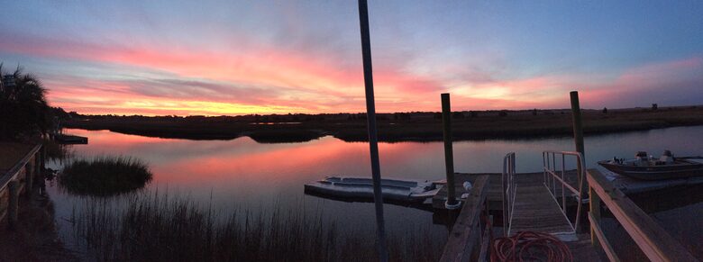 Beach Marsh View Creek Retreat - Georgetown, South Carolina