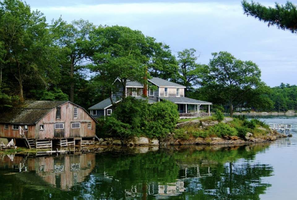 Davis Island Cottage - Edgecomb, Maine