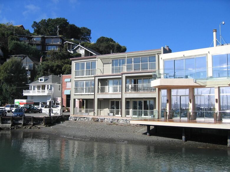 Waterfront Views in Downtown Tiburon - Tiburon, California