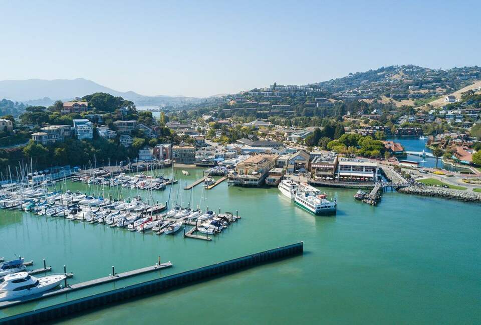Waterfront Views in Downtown Tiburon - Tiburon, California