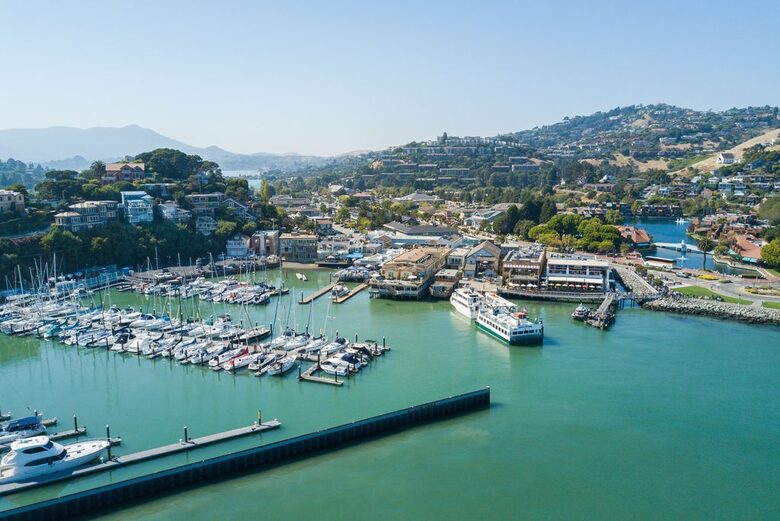Waterfront Views in Downtown Tiburon - Tiburon, California