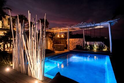 Tulum Beach front Villa I'Ik by Casa Xuul - Tulum, Mexico