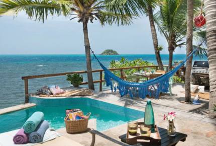 Secluded Island Beachfront House - Providencia, Colombia