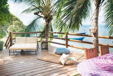 Secluded Island Beachfront House - Providencia, Colombia