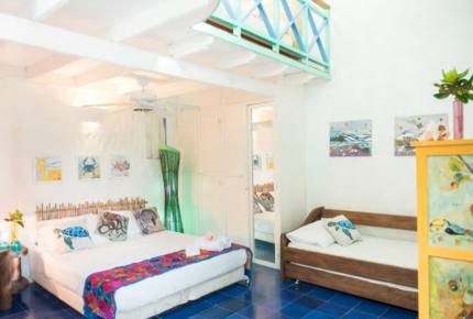 Secluded Island Beachfront House - Providencia, Colombia