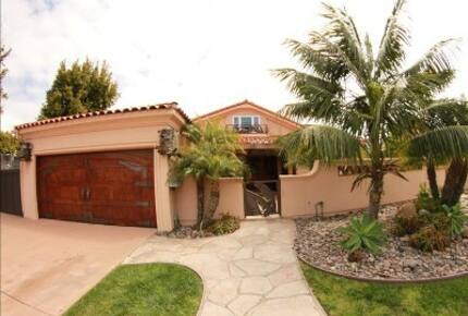 Tropical Estate with WaterFall Pool on The World's rated #1 Beach - Coronado, California