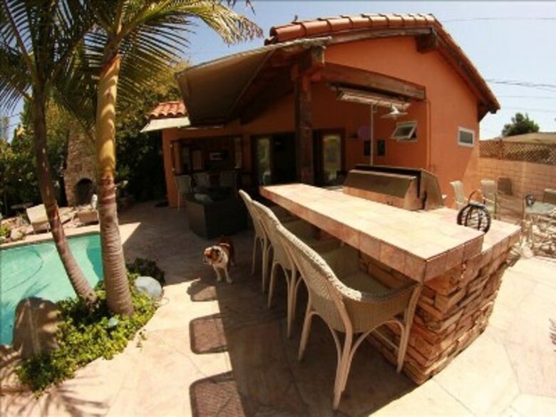 Tropical Estate with WaterFall Pool on The World's rated #1 Beach - Coronado, California