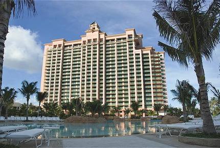 The reef has a private pool and beach, just steps away.