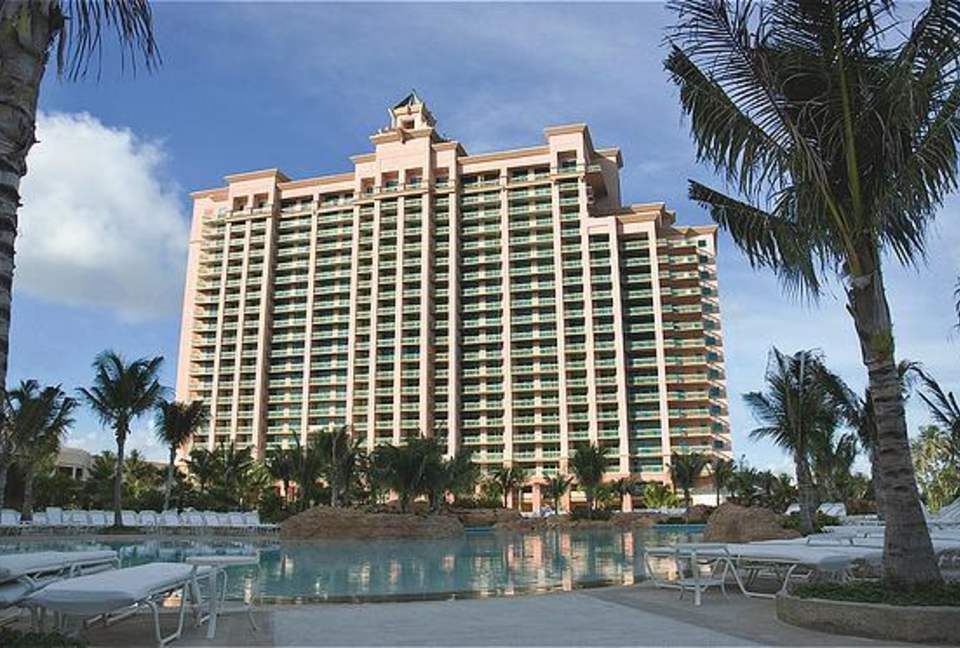 The reef has a private pool and beach, just steps away.