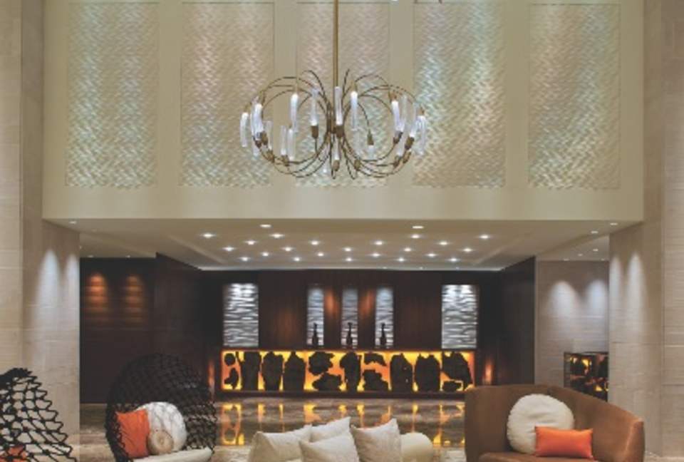 Front desk, checkin and concierge service.