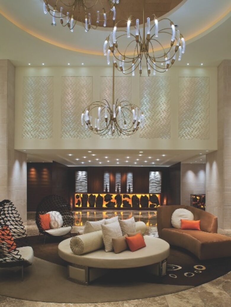 Front desk, checkin and concierge service.