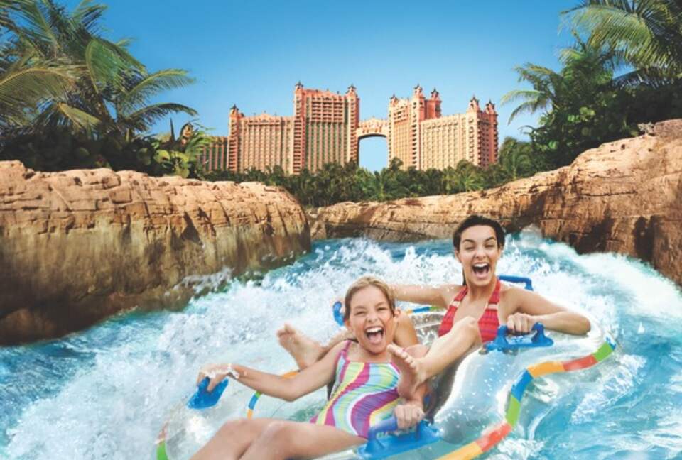 141 acre water park. Fun for all ages.