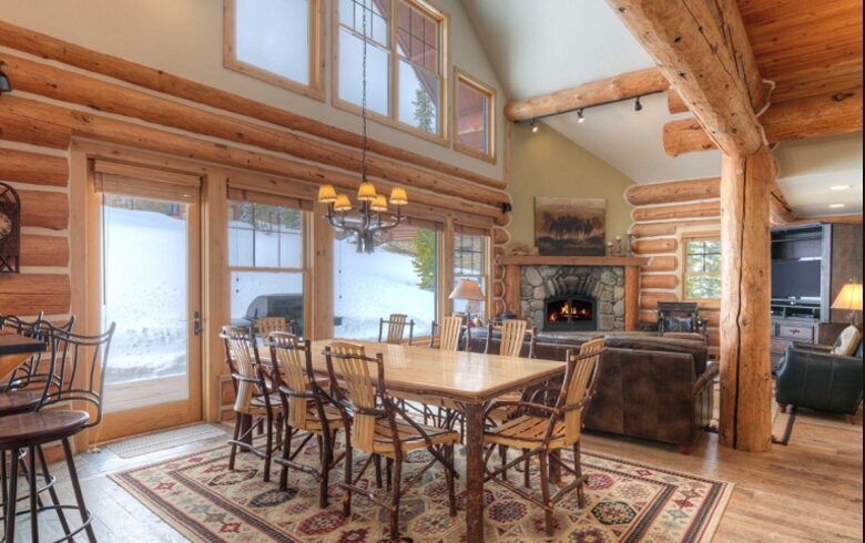 Mountainside Ski-in/Ski-out Luxury Cabin - Big Sky, Montana