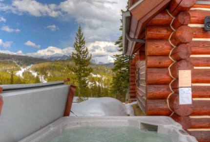 Mountainside Ski-in/Ski-out Luxury Cabin - Big Sky, Montana