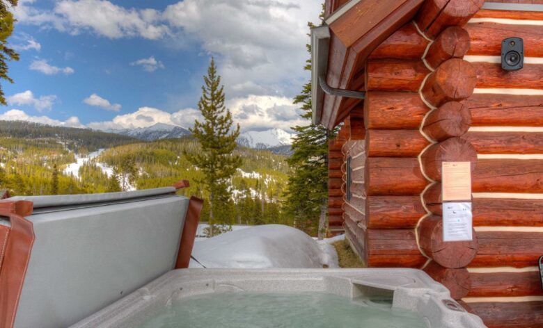 Mountainside Ski-in/Ski-out Luxury Cabin - Big Sky, Montana