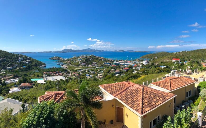 Home Exchange in St. John, USVI, views of St John