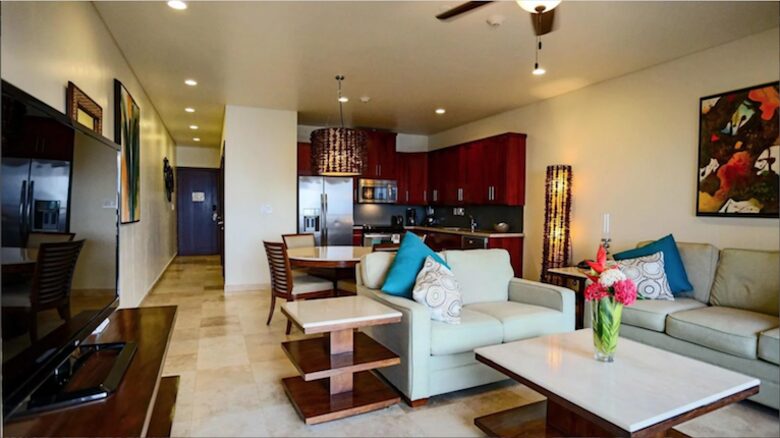 previous decor - now refreshed with all new decor