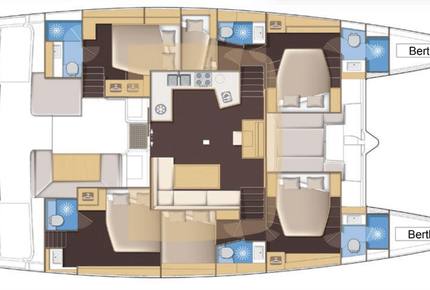 Lagoon 52' Catamaran "Amanda" - Navigare Yachting - Marsh Harbour, Bahamas