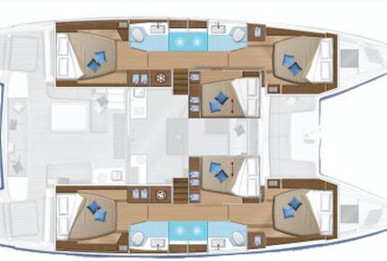 Lagoon 50' Catamaran "Bollinger" - Navigare Yachting - Marsh Harbour, Bahamas