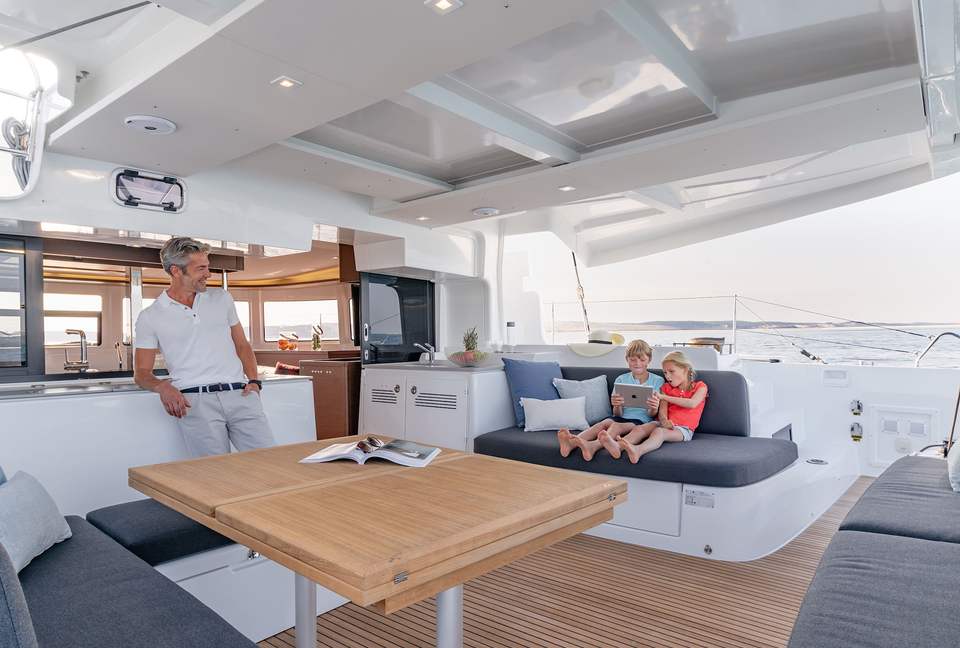 Lagoon 46' Catamaran "Hoppetossa" - Navigare Yachting - Marsh Harbour, Bahamas