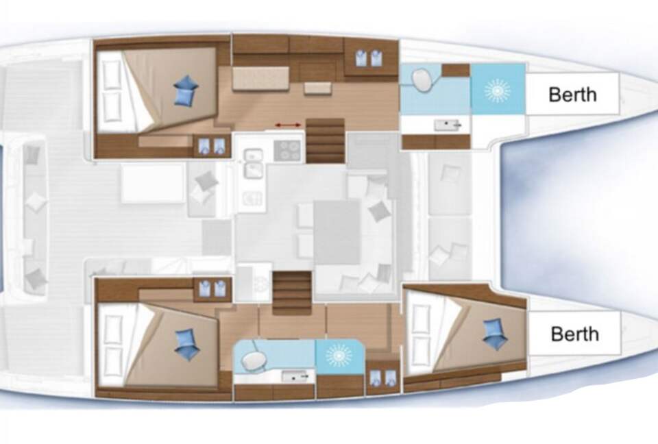 Lagoon 40' Catamaran "Lady Birgith" - Navigare Yachting - Marsh Harbour, Bahamas