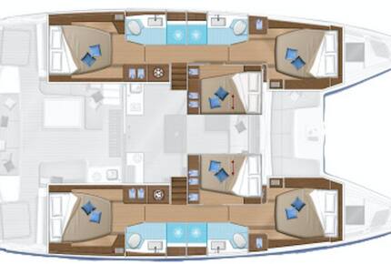 Lagoon 50' Catamaran "Njord of Sweden" - Navigare Yachting - Road Town, Virgin Islands, British