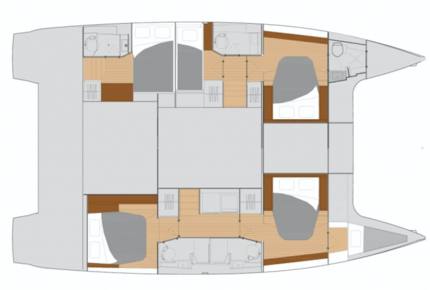 Fountaine Pajot Saona 47' Catamaran "No Shoes" - Navigare Yachting - Road Town, Virgin Islands, British