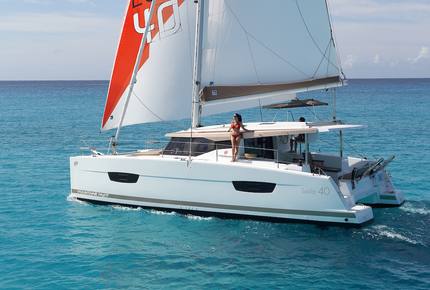 Fountaine Pajot Lucia 40' Catamaran "Jaxnjoe Com" - Navigare Yachting - Road Town, Virgin Islands, British