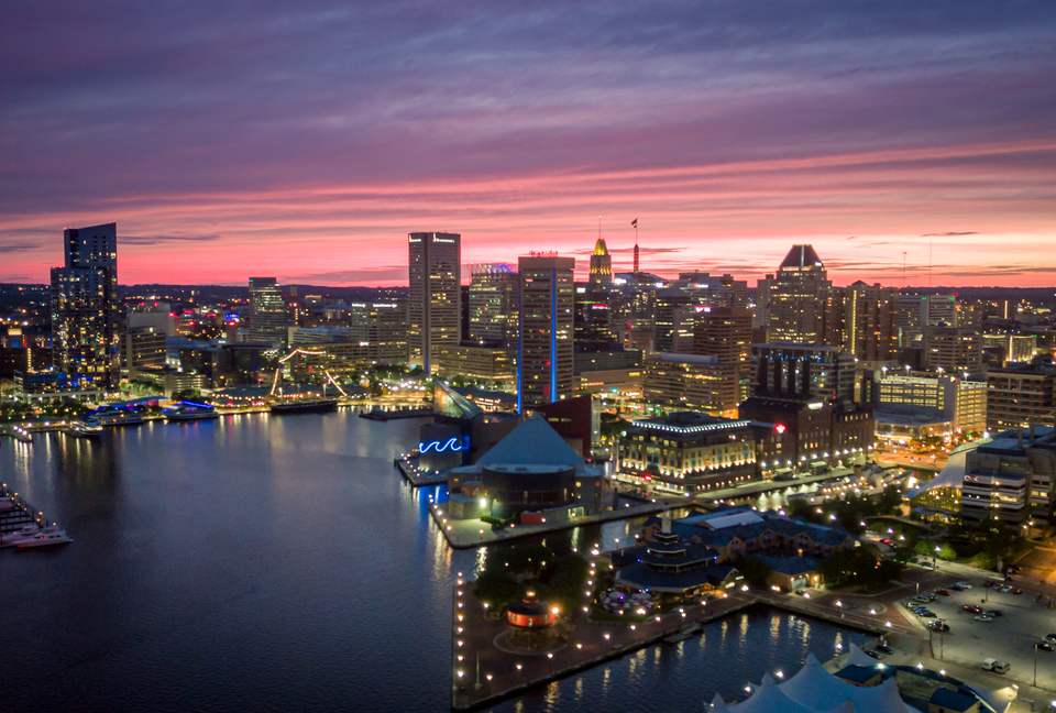 World Class Views at the Inner Harbor Four Seasons - Baltimore, Maryland