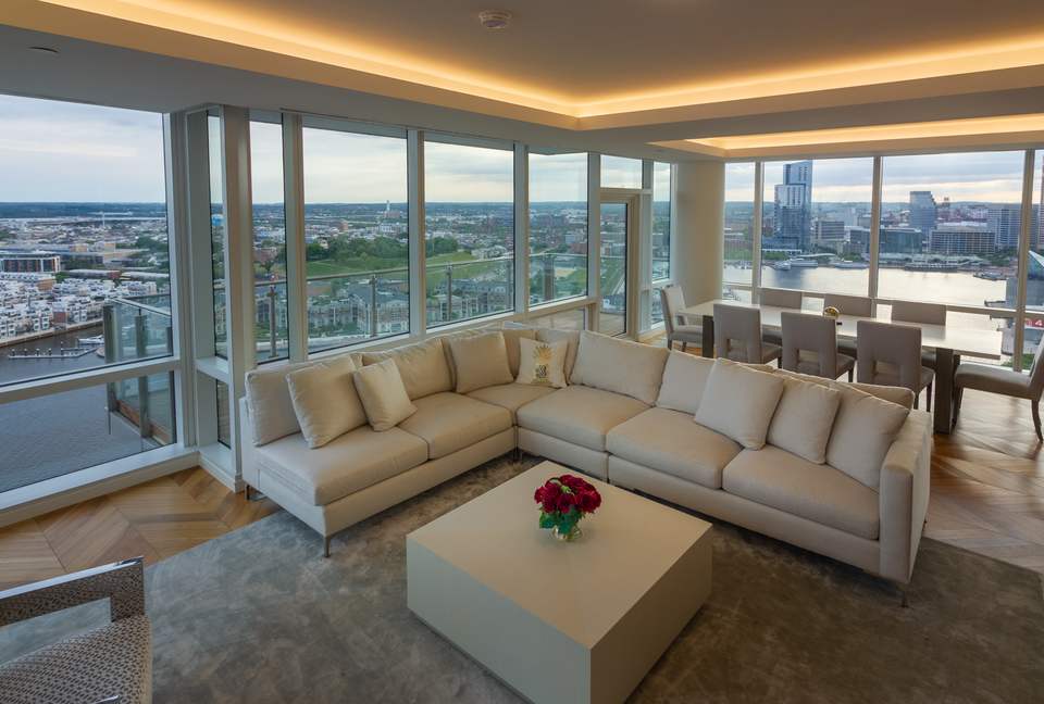 World Class Views at the Inner Harbor Four Seasons - Baltimore, Maryland