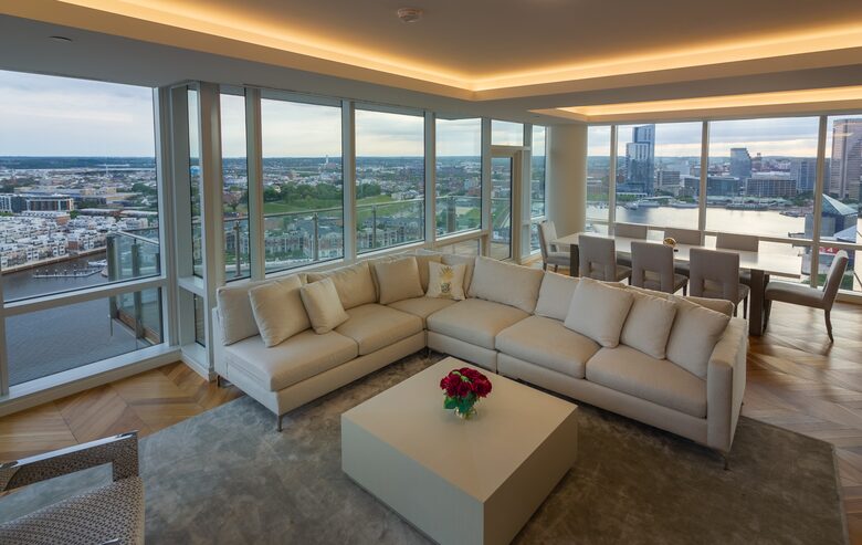 World Class Views at the Inner Harbor Four Seasons - Baltimore, Maryland