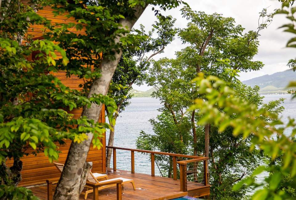 Secret Bay - Hillside Ti-Fèy Villa - Portsmouth, Dominica