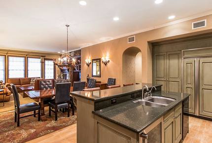 Home exchange, The Club at Big Bear Village, main living area